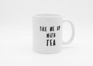 Mug prière pour la France sur fond blanc